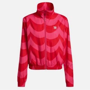 Adidas x Marimekko Primegreen Pink Wave Lightweight Track Jacket